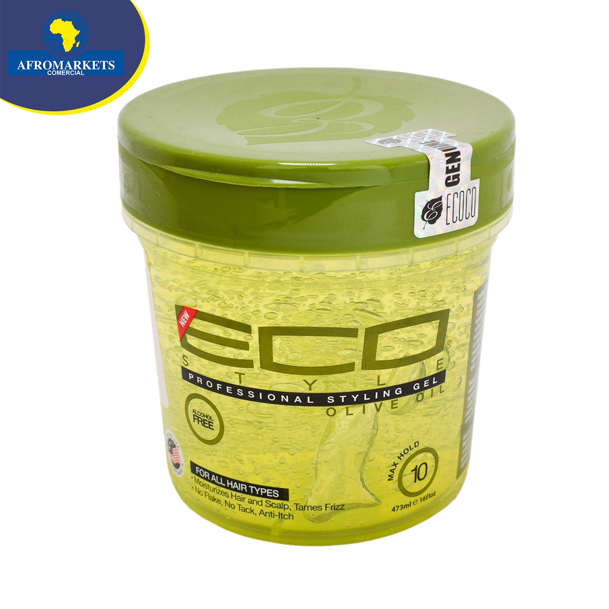 Eco Gel Styler Olive Oil 473ml / 16oz Afromarkets