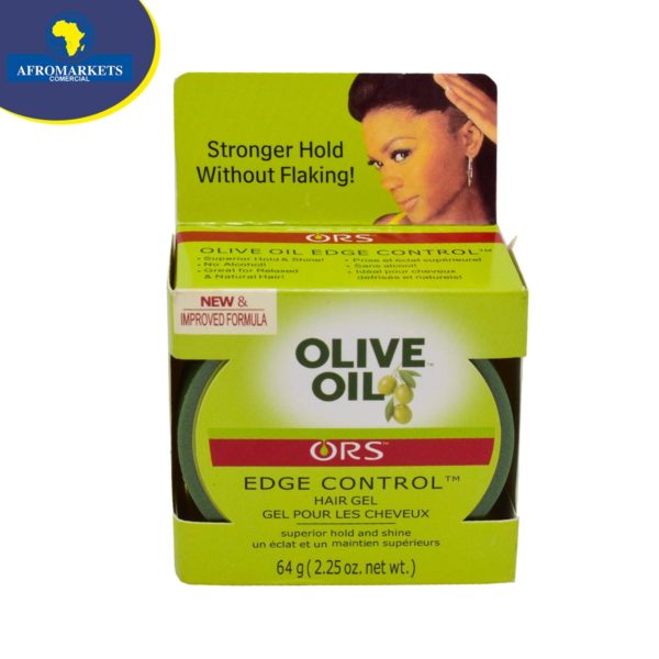 Olive Oil Edge Control Hair Gel 2.25 Oz Afromarkets