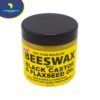 Ecoco Eco Styler Black Castor & Flaxseed Oil 100% Pure Brazilian Bees Wax, 4 Oz