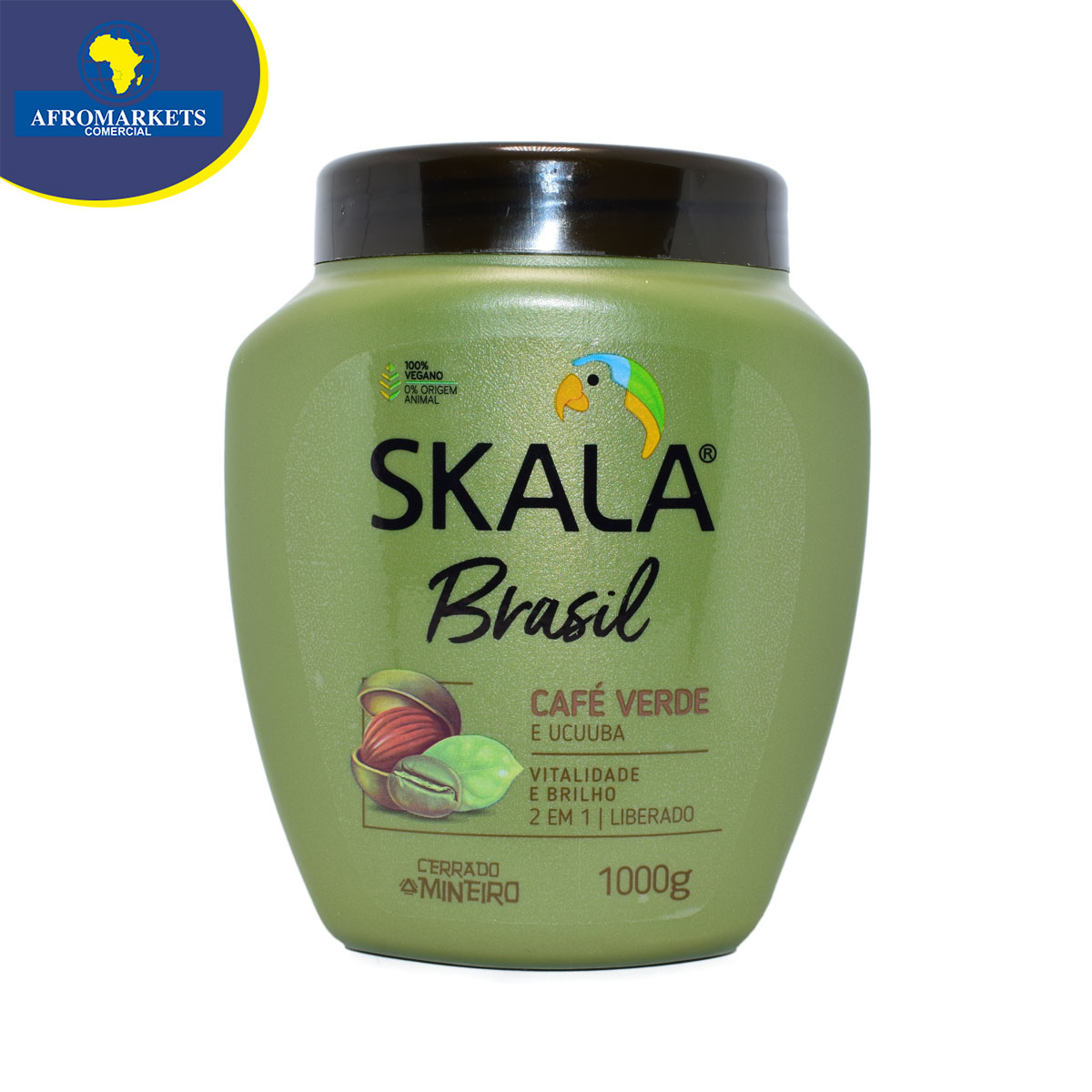 Skala Creme de tratamento Café Verde e Ucuuba 1000g