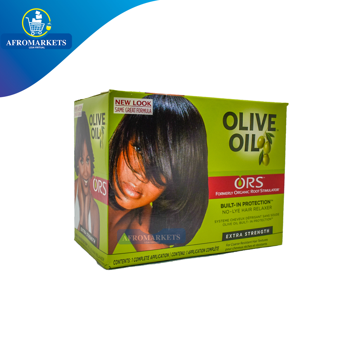ORS Olive Oil No Lye Hair Relaxer Creme Relaxante Afromarkets