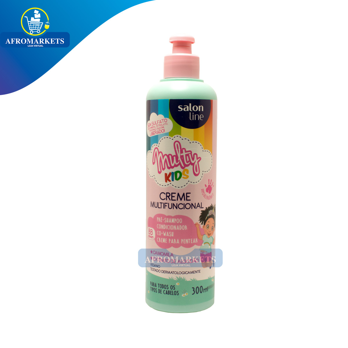 Salon Line Creme Multifuncional Multy Kids 300ml