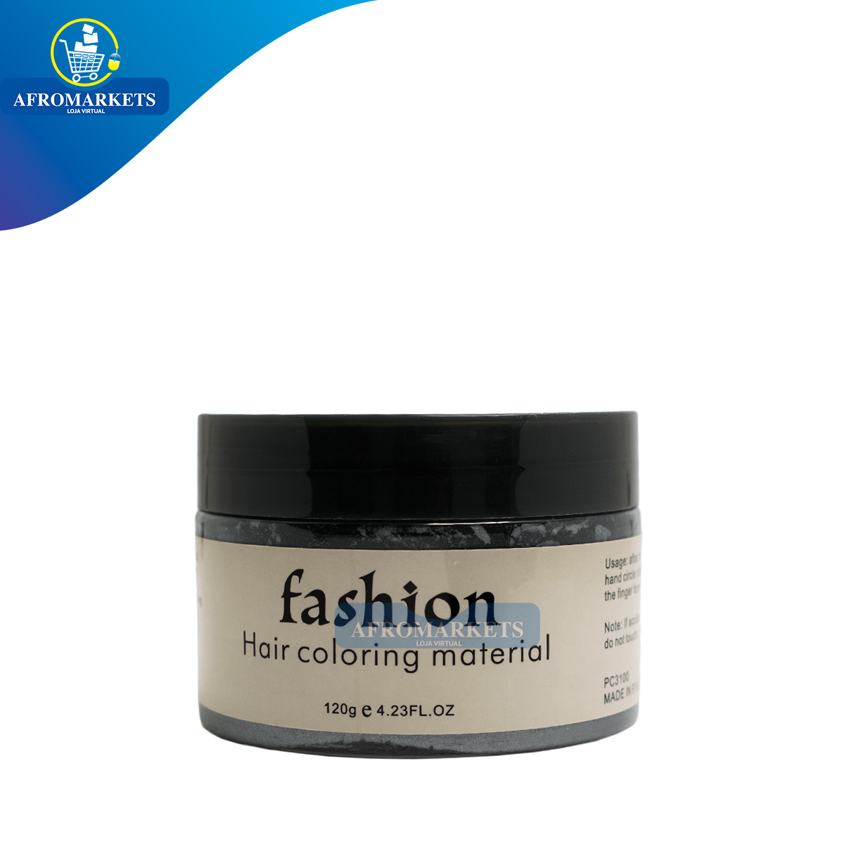 HAIR COLORING MATERIAL COLOR ASH (CINZA) Afromarkets