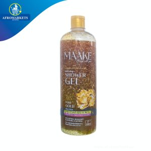 Gel de Banho Esfoliante de Ouro Puro, MAAKE 1000ml