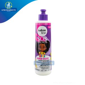 Ativador de Cachos Salon Line, SOS Cachos Kids Super Óleos 300ml