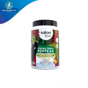 Creme Para Pentear Azeite de Oliva, Salon Line, 1kg