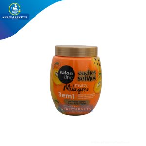 Creme de Tratamento Maracujá 3 em 1 Cachos dos Sonhos Multy Milagres 1kg