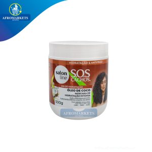 Máscara de hidratação Salon Line, SOS Cachos Coco, 500g