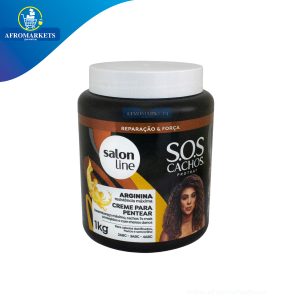 Creme Para Pentear Salon Line, SOS Cachos Arginina, 1kg