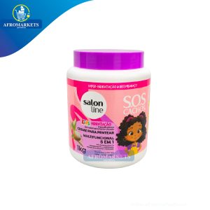 Creme Para Pentear 5 em 1 Salon Line, SOS Cachos Kids Hidratação, 1kg